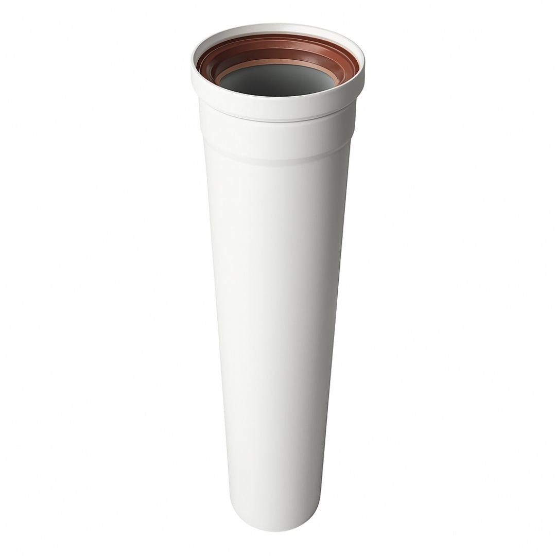 Buderus Hermetik Baca Uzatma Parçası Ø80/125 – Hermetik L=2.000 mm - Mekanik Oda E - Ticaret - 7738112647 - 
