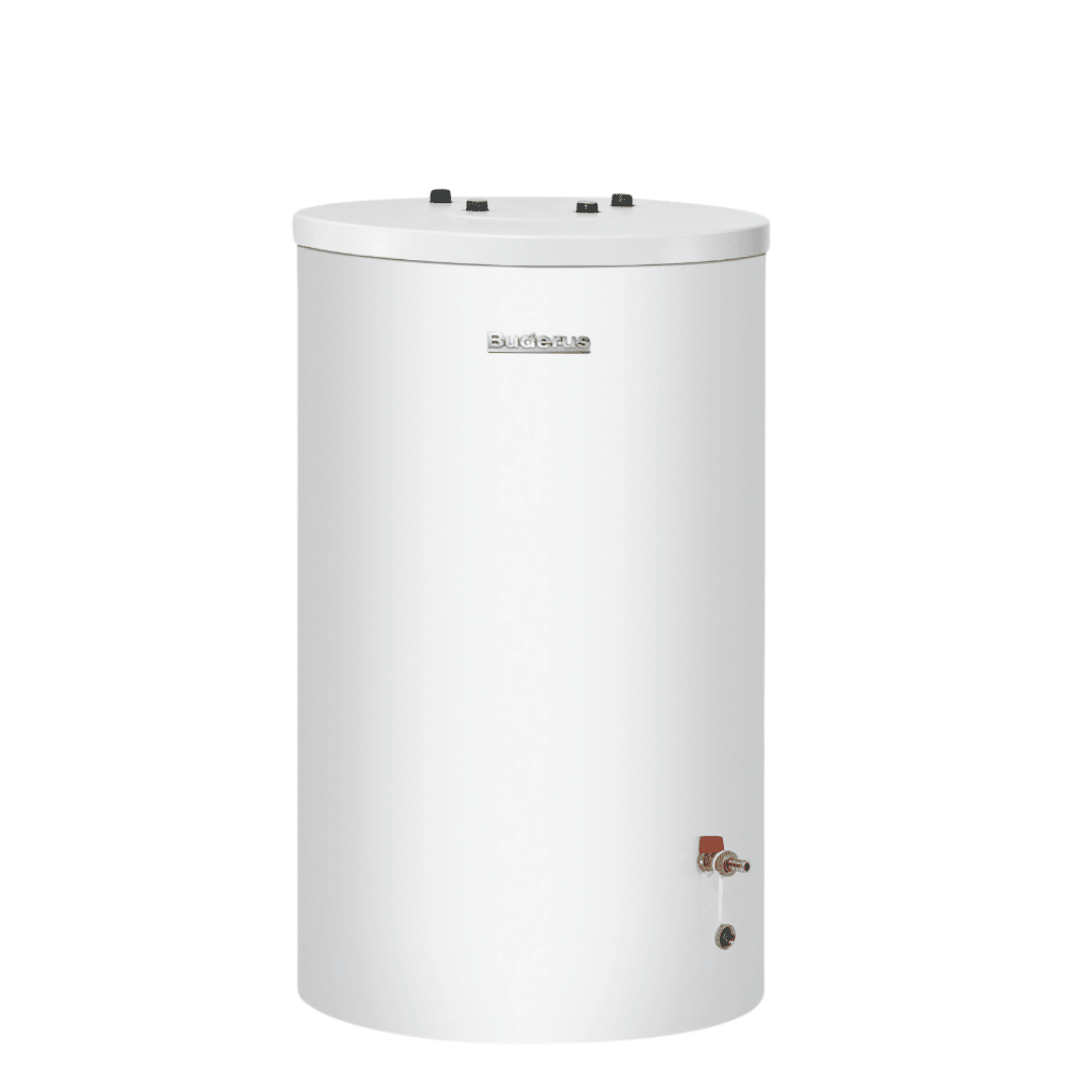 Buderus Logalux S120/5W Tek Serpantinli Boyler – 120 L sınıfı (depo hacmi 112 L), Beyaz - Mekanik Oda E - Ticaret - 8718542406 - 