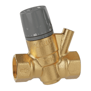 Caleffi 116440 Termal Balans ve Re - sirkülasyon Vanası – Domestik sıcak su re - sirkülasyon devreleri, DN15, Rp 1/2” dişi - Mekanik Oda E - Ticaret - 116440 - 