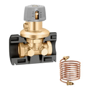 Caleffi 140342 Fark Basınç Kontrol Vanası (DPCV) – 1/2” bağlantı, yalıtımsız, 50–300 mbar ayar aralığı - Mekanik Oda E-Ticaret - 140342 - 