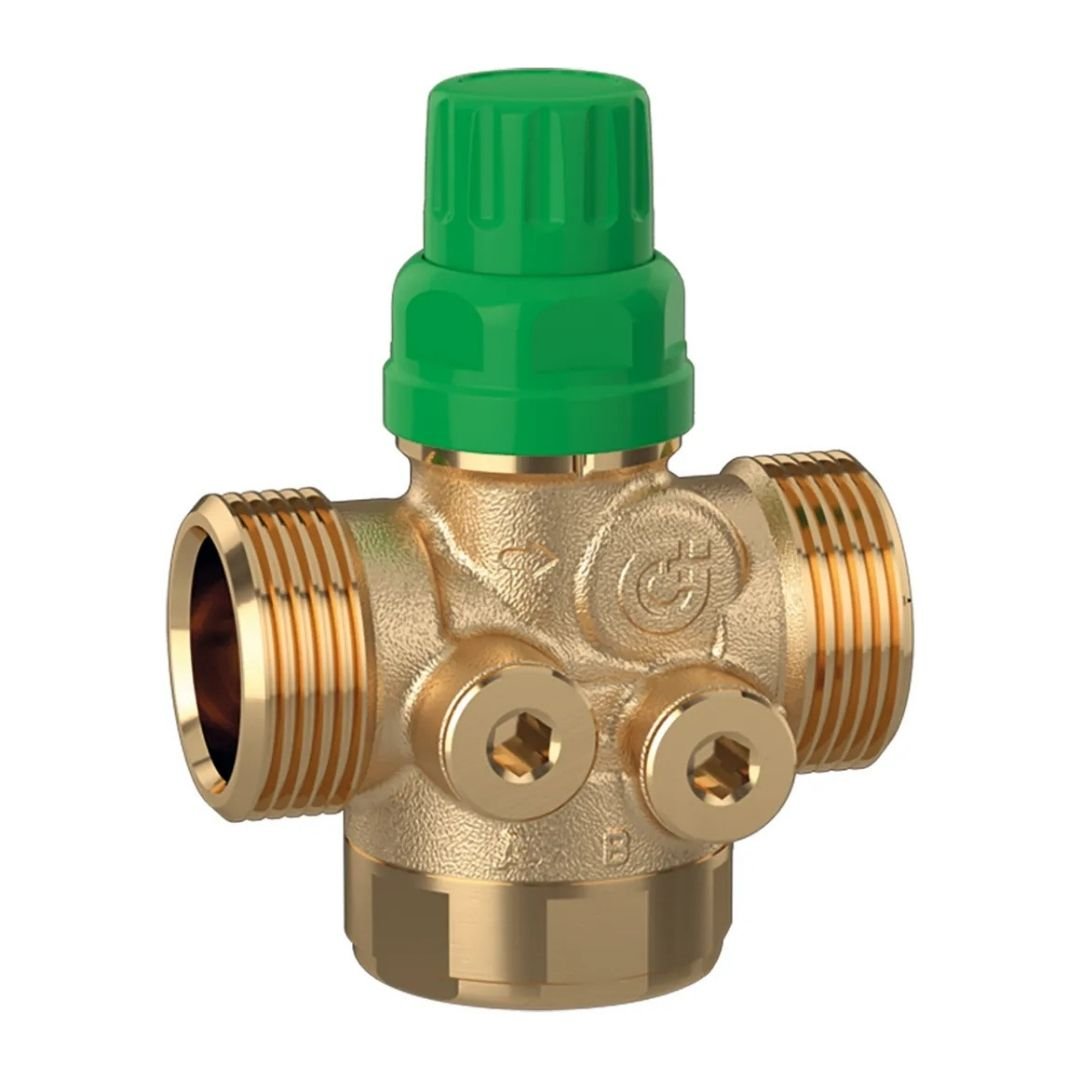 Caleffi 145554 1H2 FLOWMATIC Basınçtan Bağımsız Kontrol Vanası – DN20, G 1” A erkek bağlantı - Mekanik Oda E-Ticaret - 145554 1H2 - 