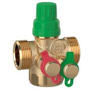Caleffi 145667 3H7 FLOWMATIC Basınçtan Bağımsız Kontrol Vanası – DN25, basınç test portlu, G 1 1/4” A erkek bağlantı - Mekanik Oda E-Ticaret - 145667 3H7 - 