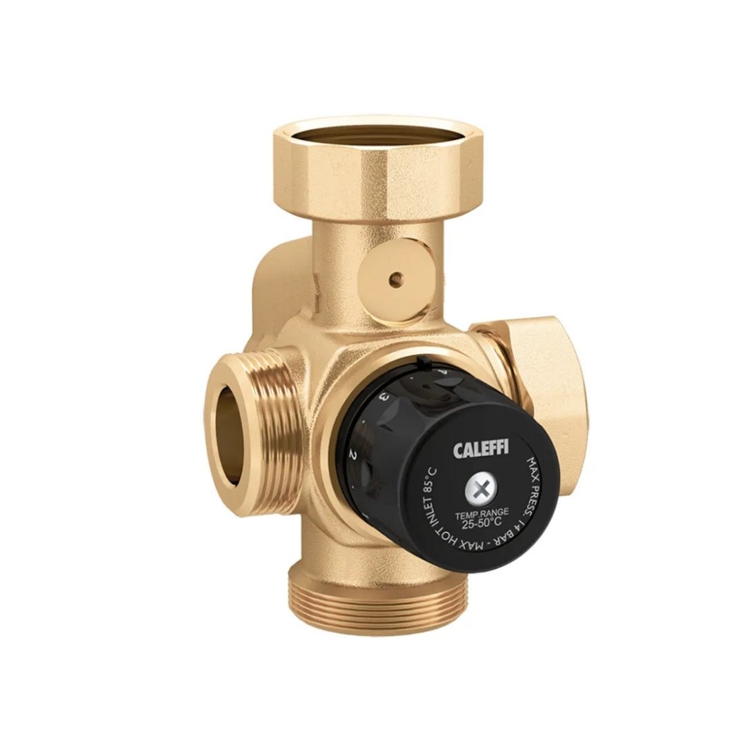 Caleffi 166001 Termostatik Karışım Vanası – 166 serisi üniteler için, DN20 gövde - Mekanik Oda E-Ticaret - 166001 - 