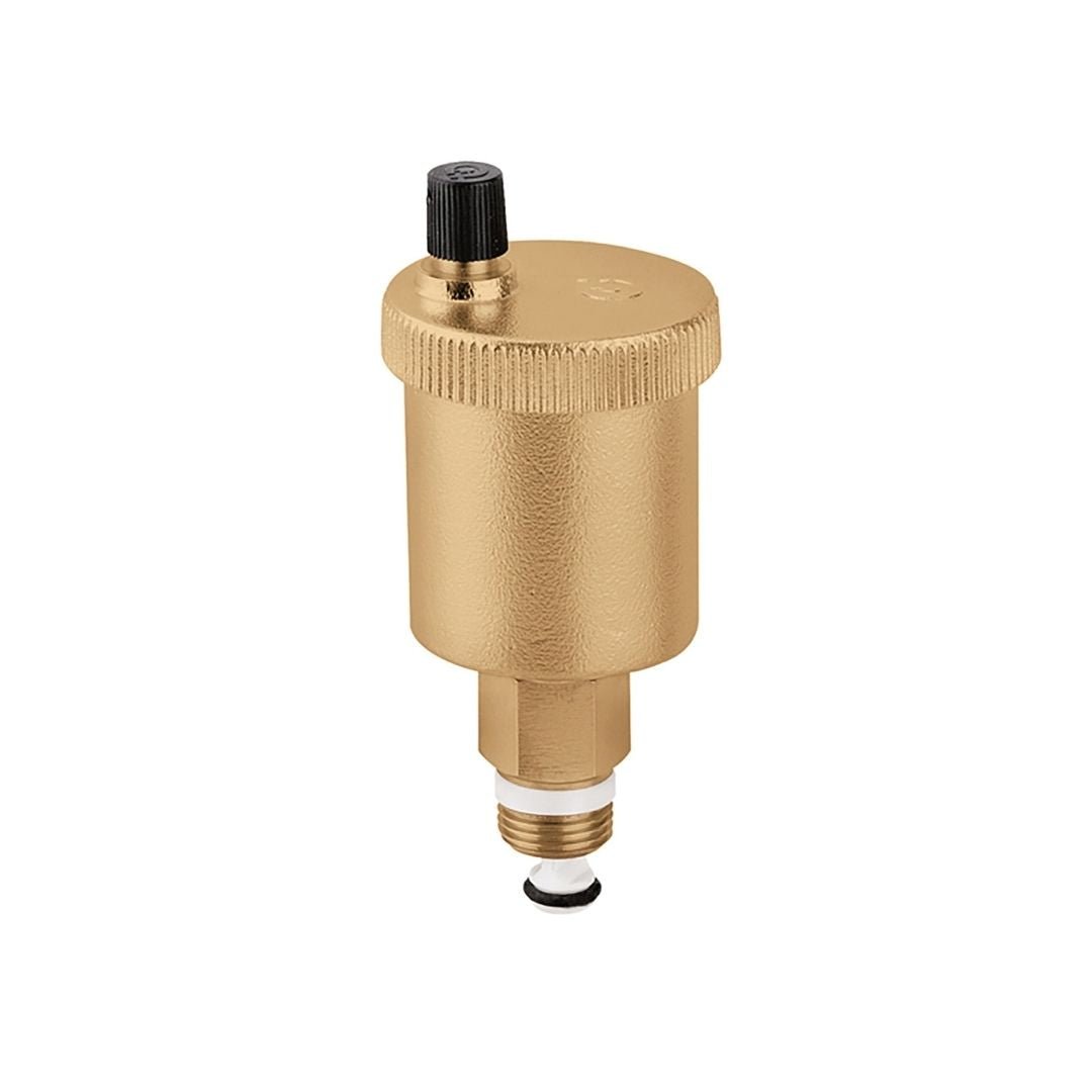Caleffi 502130 MINICAL® Otomatik Purjör – 3/8” Erkek Dişli Hava Tahliye Vanası - Mekanik Oda E - Ticaret - 502130 - 