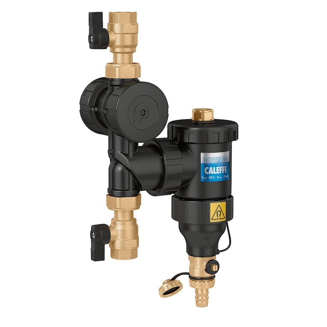 Caleffi 545375 DIRTMAGPLUS Çok İşlevli Filtreli Mıknatıslı Kompozit Tortu Tutucu – DN20 (3/4”), dişli bağlantı - Mekanik Oda E - Ticaret - 545375 - 