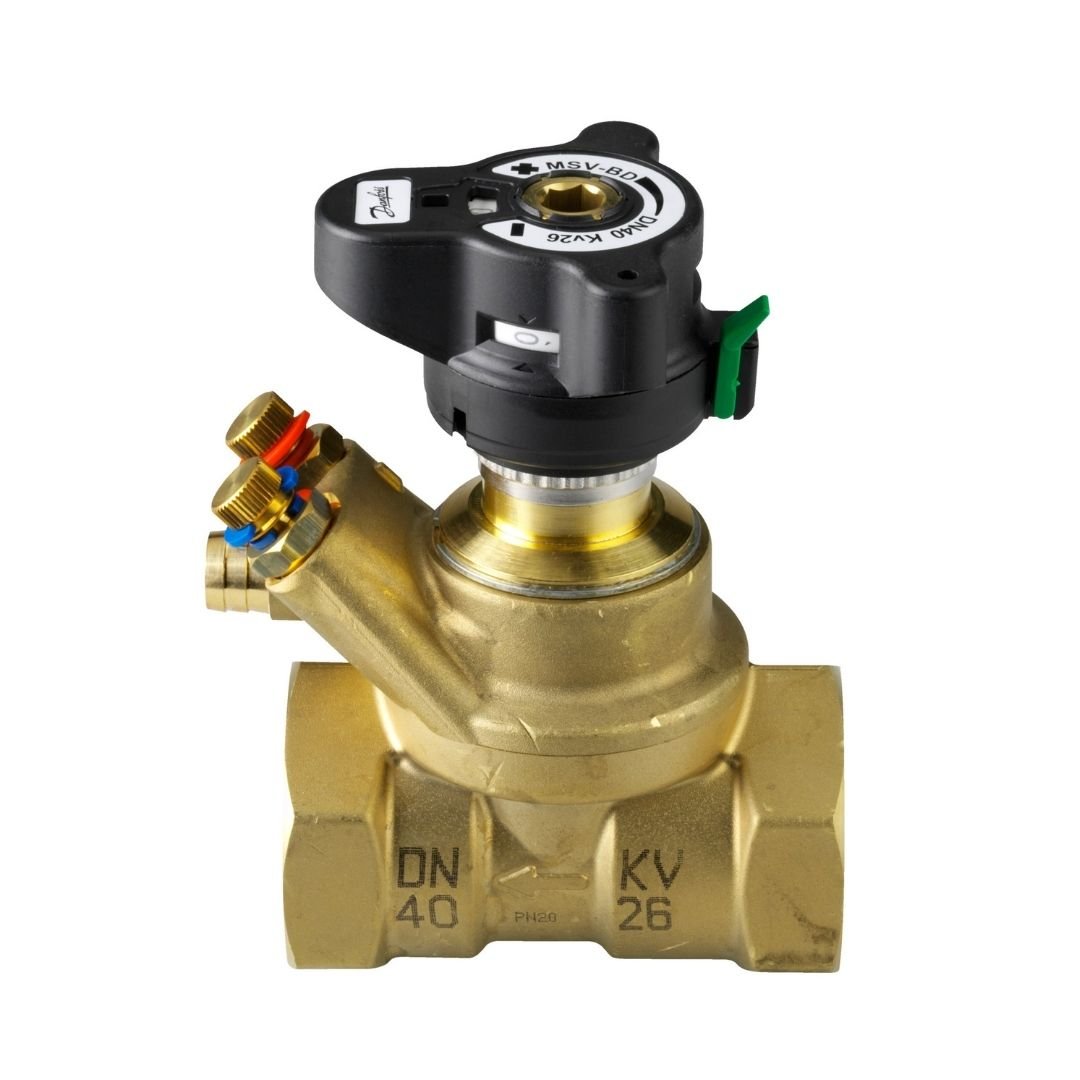 Danfoss 003Z4005 LENO™ MSV-BD Statik Balans Vanası – DN40, G 1 1/2 İç Dişli, Kvs 26,0, PN20 - Mekanik Oda E-Ticaret - 003Z4005 - 