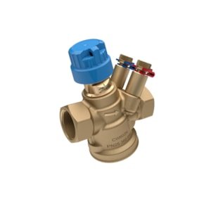 Danfoss 003Z8301 AB - QM Basınçtan Bağımsız Kombine Balans ve Kontrol Vanası (PICV) – DN15, İç Dişli (ISO 7/1, Rp 1/2), Test Tapalı, PN25, 0,650 m³/h (650 l/h) - Mekanik Oda E - Ticaret - 003Z8301 - 