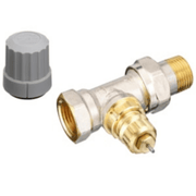 Danfoss 013G0004 RA - FN Termostatik Vana Gövdesi – DN15, Düz Tip, İçten Diş (Rp 1/2 – R 1/2), Sabit Kapasite, Ön Ayarsız - Mekanik Oda E - Ticaret - 013G0004 - 