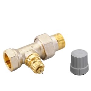 Danfoss 013G0006 RA - FN Termostatik Vana Gövdesi – DN20, Standart Düz Tip, Ön Ayarsız - Mekanik Oda E - Ticaret - 013G0006 - 