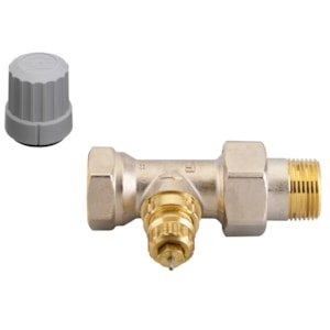 Danfoss 013G0006 RA - FN Termostatik Vana Gövdesi – DN20, Standart Düz Tip, Ön Ayarsız - Mekanik Oda E - Ticaret - 013G0006 - 