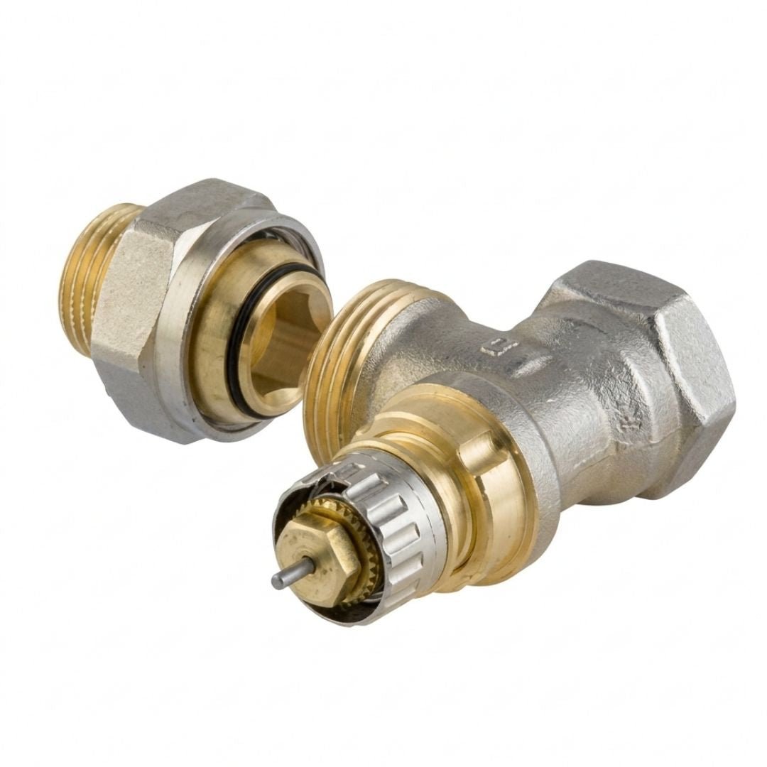 Danfoss 013G1013 RA-IN Reglajlı Termostatik Vana Gövdesi DN15 - Mekanik Oda E-Ticaret - 013G1013 - 