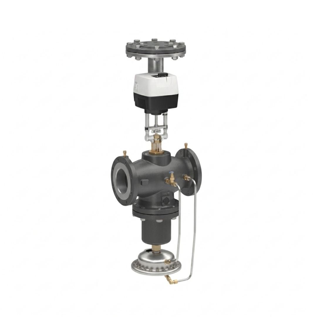 Danfoss 082H5010 AME 655-1 Oransal Vana Motoru – 24 V, 0–10 V, 32 mm Strok, 2/6 s/mm, 2000 N - Mekanik Oda E-Ticaret - 082H5010 - 