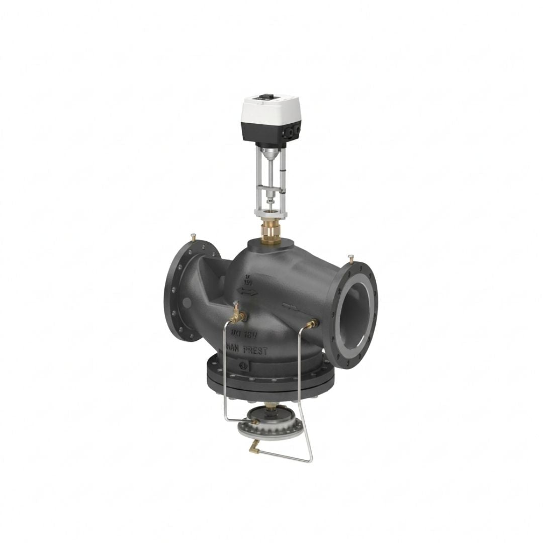 Danfoss 082H5013 AME 685-1 Oransal Vana Motoru – 24 V, 0–10 V, 32 mm Strok, 4/6 s/mm, 4000 N - Mekanik Oda E-Ticaret - 082H5013 - 