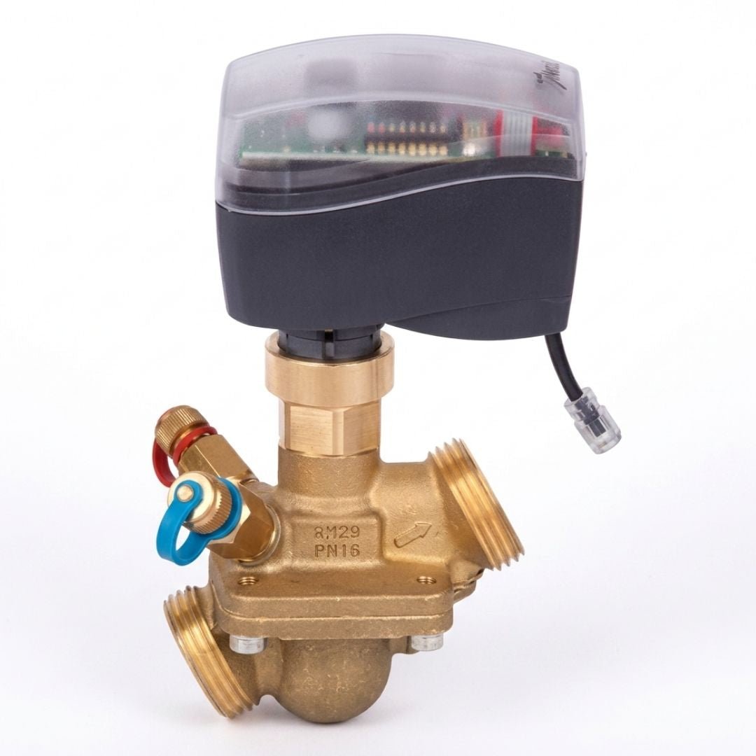 Danfoss 082H8059 AME 120 NL Oransal Vana Motoru – 24 V, 0–10 V, 5 mm Strok, 12 s/mm, 130 N, 1,5 m Kablo - Mekanik Oda E-Ticaret - 082H8059 - 