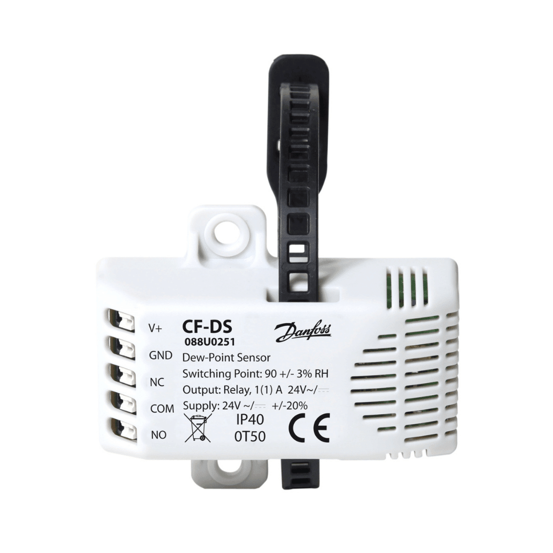 Danfoss 088U0251 Çiğ Noktası Sensörü (CF - DS) – 24 V Besleme, 230 V AC Çıkış, IP40 - Mekanik Oda E - Ticaret - 088U0251 - 