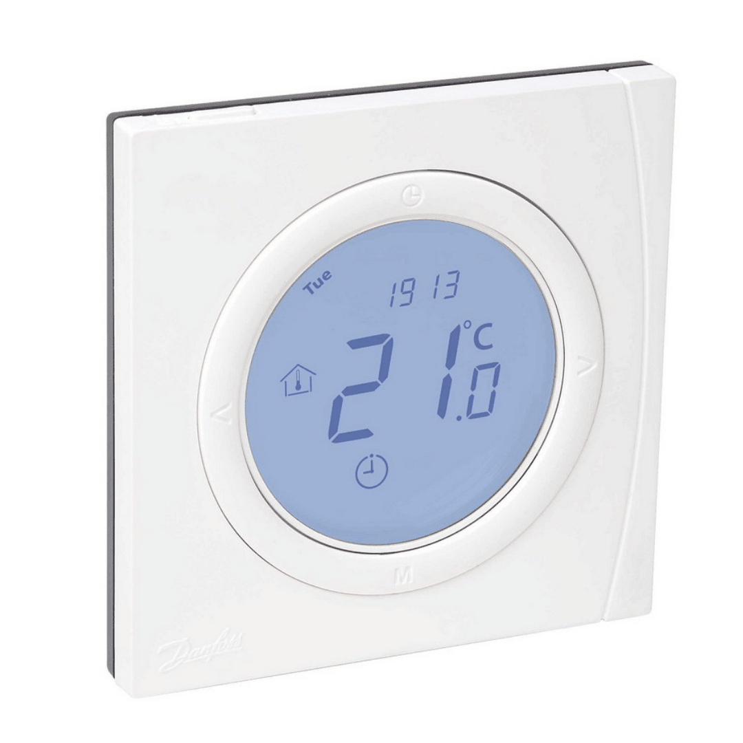 Danfoss 088U0625 Basic Plus 2 Oda Termostatı – 230 V, Dijital Programlanabilir, Sıva Altı (In - wall), Zemin Sensörü Opsiyonlu - Mekanik Oda E - Ticaret - 088U0625 - 