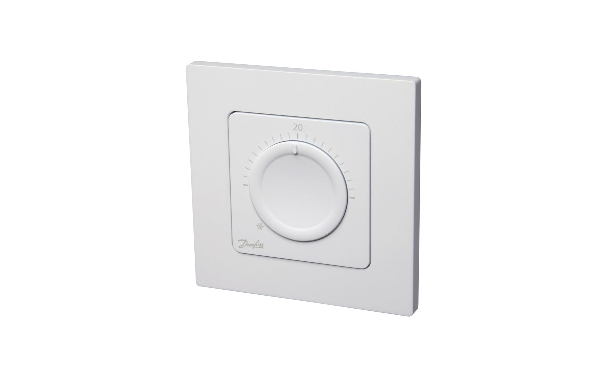 Danfoss 088U1000 Danfoss Icon™ Dial Oda Termostatı – 230 V, Kadranlı, Sıva Altı (In - wall), 80×80 mm (EU) - Mekanik Oda E - Ticaret - 088U1000 - 
