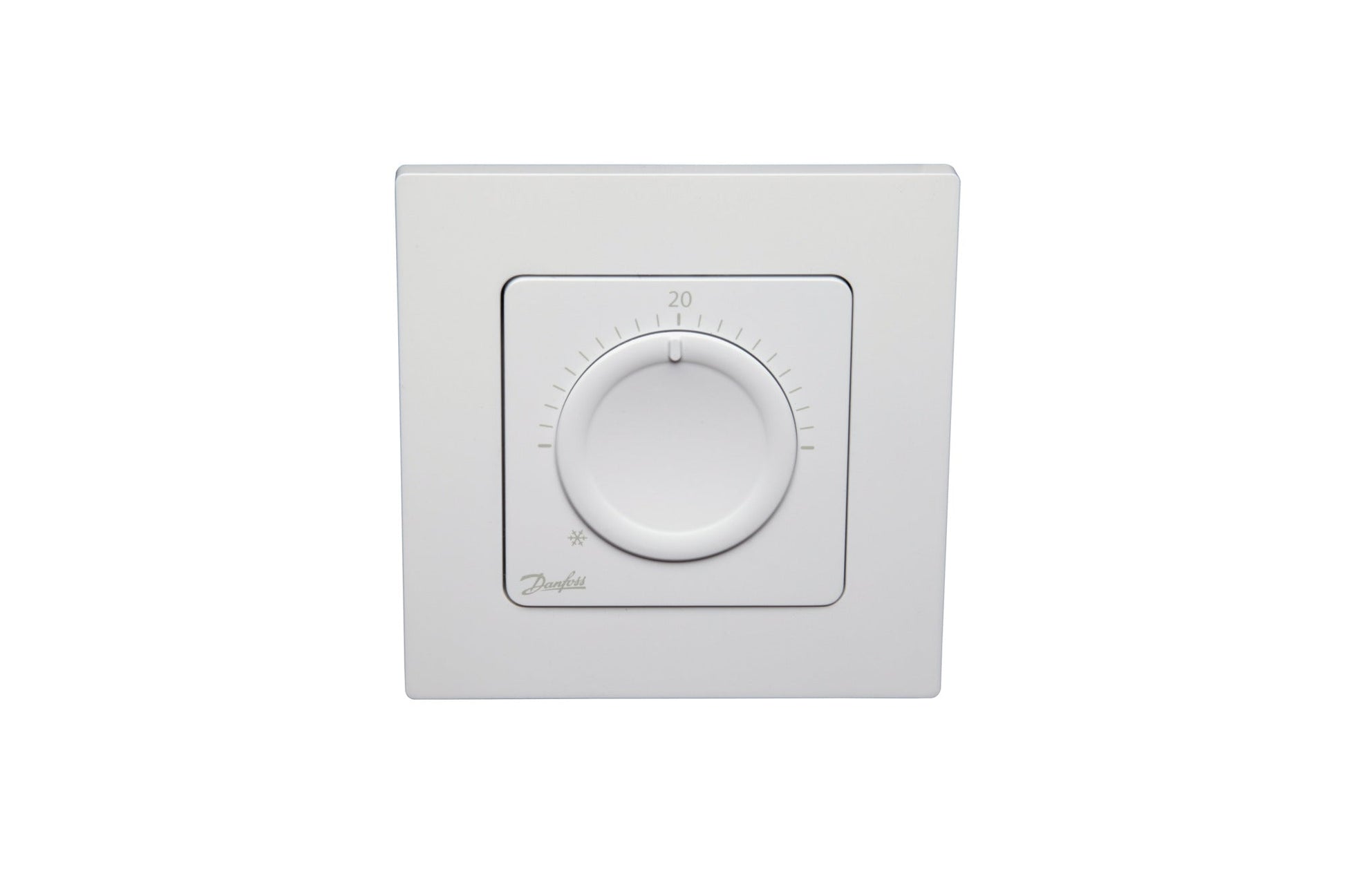 Danfoss 088U1000 Danfoss Icon™ Dial Oda Termostatı – 230 V, Kadranlı, Sıva Altı (In - wall), 80×80 mm (EU) - Mekanik Oda E - Ticaret - 088U1000 - 