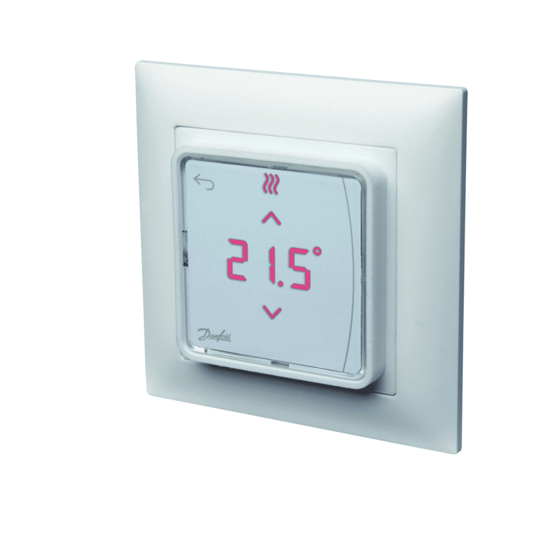 Danfoss 088U1010 Icon™ Display Oda Termostatı – 230 V, Ekranlı (Kap. Touch), Sıva Altı (In - wall), 80×80 mm, 230 V Çıkış - Mekanik Oda E - Ticaret - 088U1010 - 