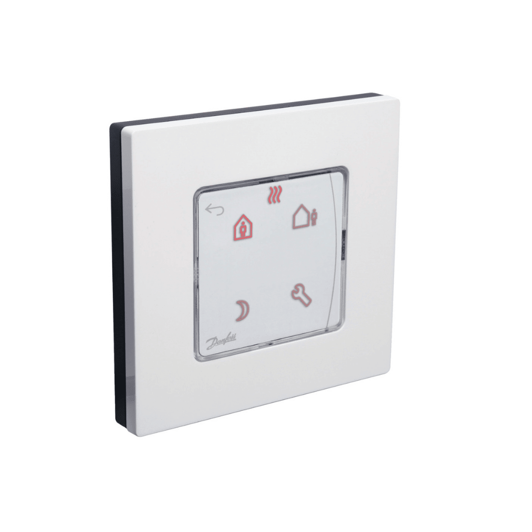 Danfoss 088U1025 Icon™ Programlanabilir Oda Termostatı – 230 V, Sıva Üstü (On - wall) 86×86, Kapasitif Touch, 230 V Çıkış - Mekanik Oda E - Ticaret - 088U1025 - 