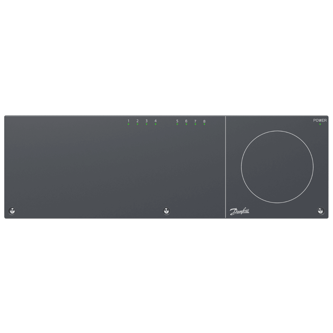 Danfoss 088U1040 Icon™ 230V Wiring Center (Kablolama Merkezi) – 8 Kanal, 230 V, 14 Aktüatör, NC Aktüatör Uyumlu - Mekanik Oda E - Ticaret - 088U1040 - 