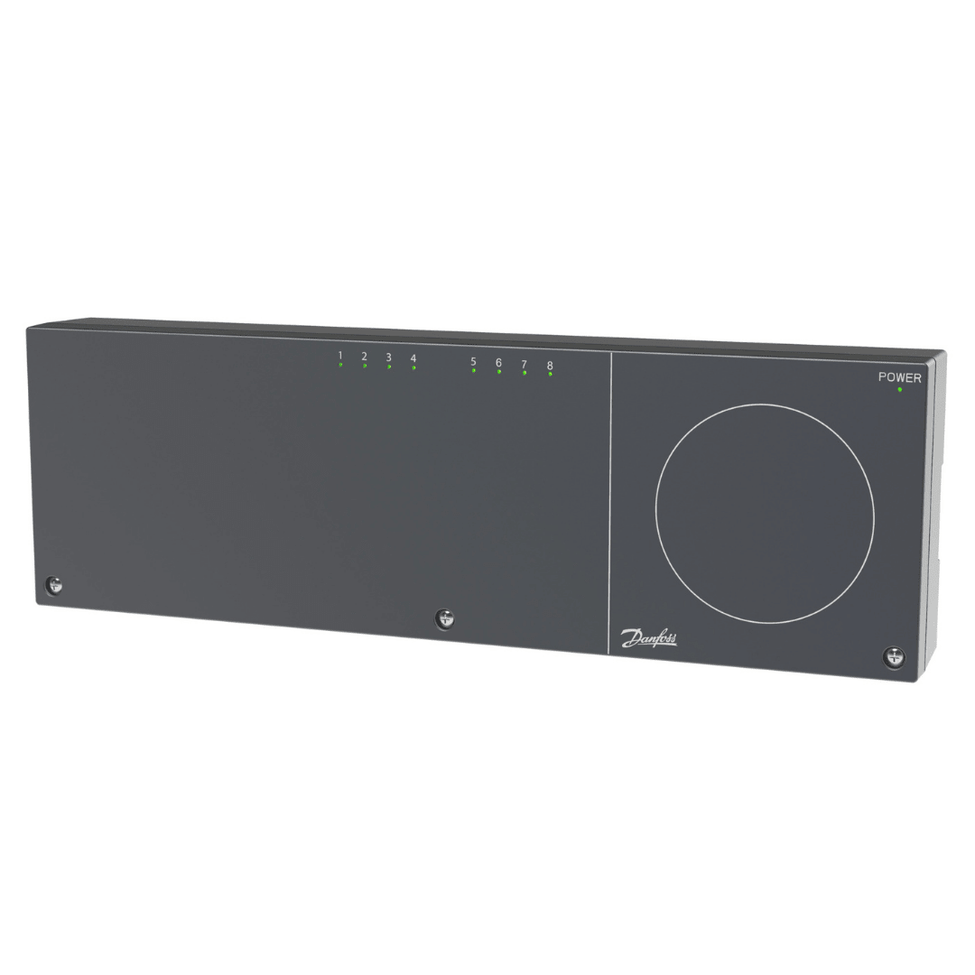 Danfoss 088U1040 Icon™ 230V Wiring Center (Kablolama Merkezi) – 8 Kanal, 230 V, 14 Aktüatör, NC Aktüatör Uyumlu - Mekanik Oda E - Ticaret - 088U1040 - 
