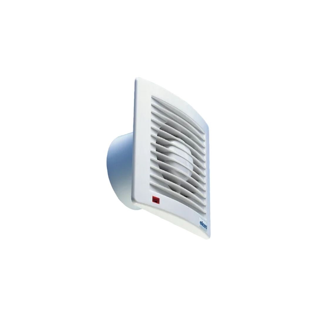 ELICENT E-Style 150 Timerlı Aksiyal Ultra İnce Fan – Ø149 mm, 230 V, Plastik Klapeli - Mekanik Oda E-Ticaret - AELAF-2MU7641 - 