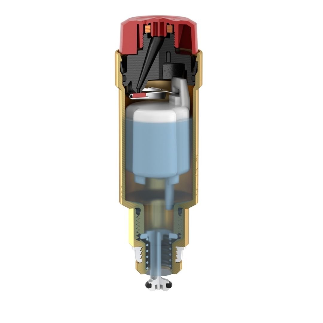 Flamco Flexvent G 1/2 M Otomatik Hava Boşaltma Ventili – 27740, Kapatma Vanalı, 10 bar - Mekanik Oda E - Ticaret - 27740 - 