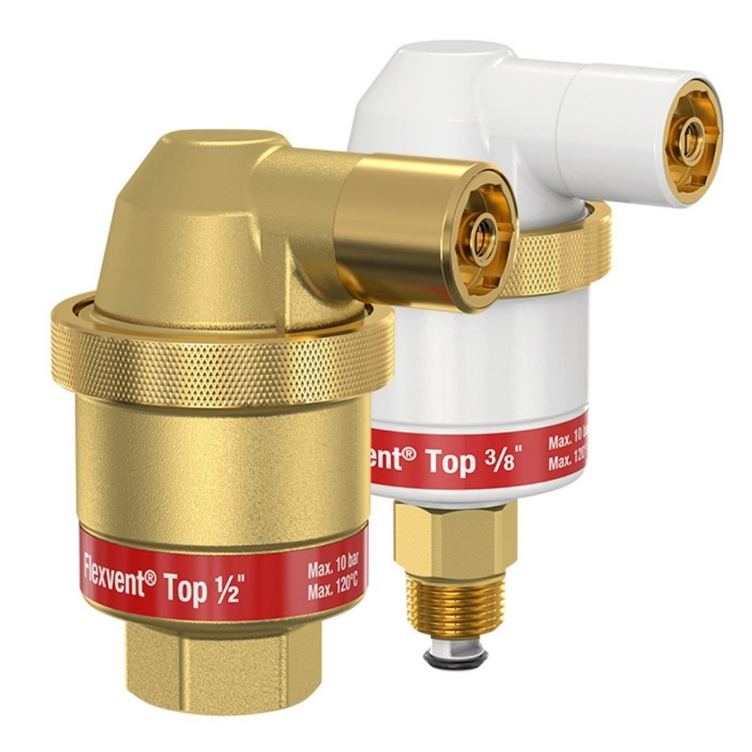 Flamco Flexvent Top Rp 1/2” Otomatik Hava Boşaltma Ventili – 28515, Pirinç Gövde, 10 bar - Mekanik Oda E - Ticaret - 28515 - 