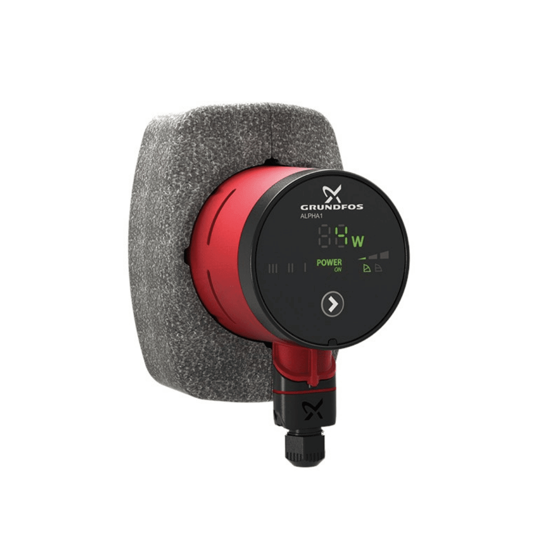 Grundfos ALPHA1 15 - 60 130 Frekans Konvertörlü Sirkülasyon Pompası – ½″–1″ Rekorlu – 230 V (130 mm) - Mekanik Oda E - Ticaret - 99199551 - 