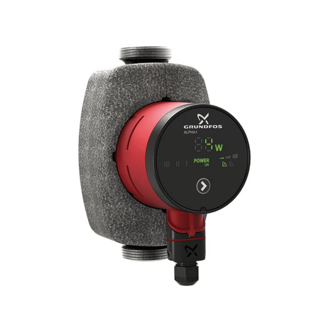 Grundfos ALPHA1 - N 25 - 60 180 Frekans Konvertörlü Sirkülasyon Pompası – 1″–1½″ Rekorlu – 230 V (N - Model, 180 mm) - Mekanik Oda E - Ticaret - 99199593 - 