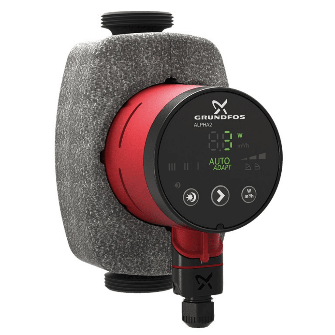 Grundfos ALPHA2 25 - 80 180 Frekans Konvertörlü Sirkülasyon Pompası – 1″–1½″ Rekorlu – 230 V (180 mm) - Mekanik Oda E - Ticaret - 99411178 - 