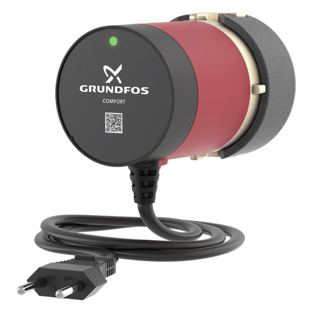 Grundfos COMFORT 15 - 14 B Sıcak Kullanım Suyu Sirkülasyon Pompası – ½″ Rekorlu – 230 V - Mekanik Oda E - Ticaret - 97916771 - 