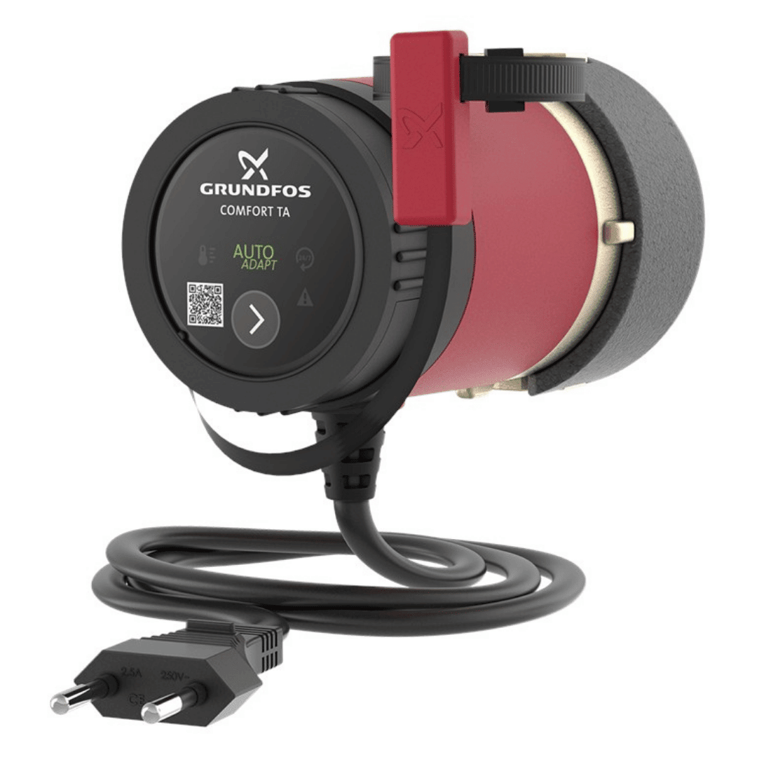 Grundfos COMFORT 15 - 14 B TA AUTOADAPT Sıcak Kullanım Suyu Sirkülasyon Pompası – ½″ Rekorlu – 230 V - Mekanik Oda E - Ticaret - 97916757 - 