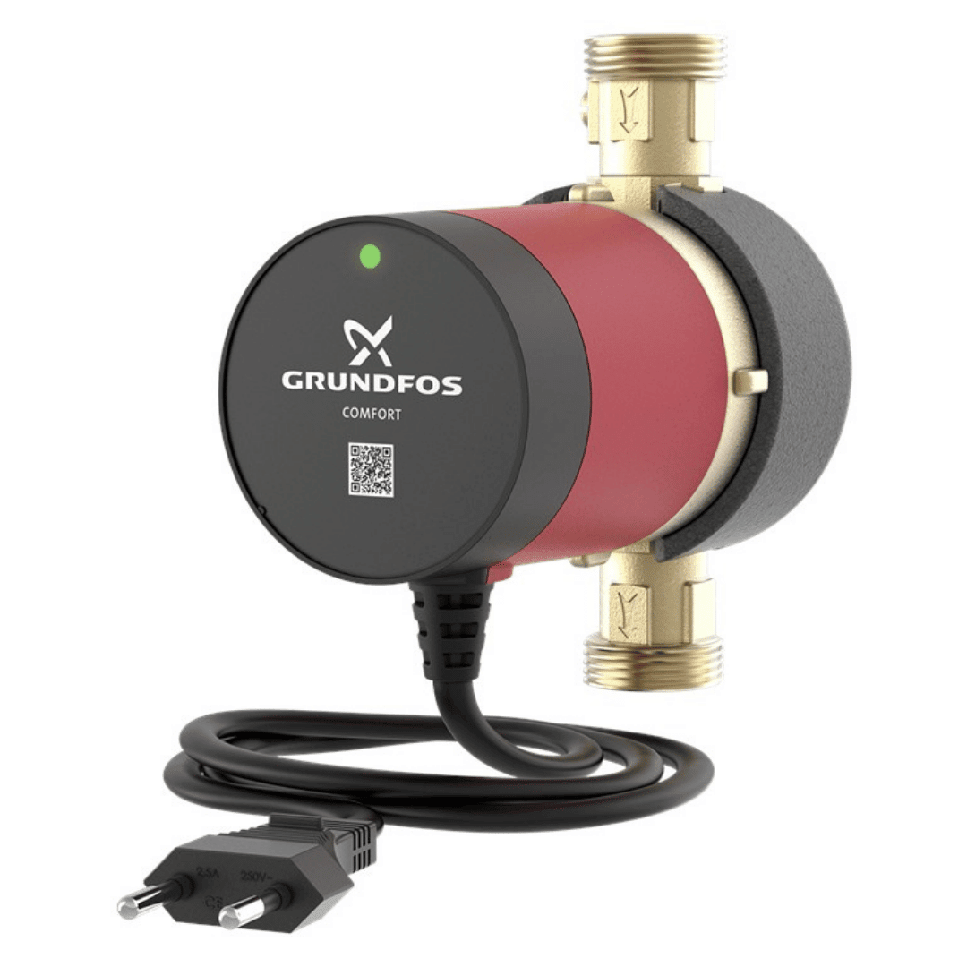 Grundfos COMFORT 15 - 14 BX Sıcak Kullanım Suyu Sirkülasyon Pompası – ½″ Rekorlu – 230 V - Mekanik Oda E - Ticaret - 97916772 - 