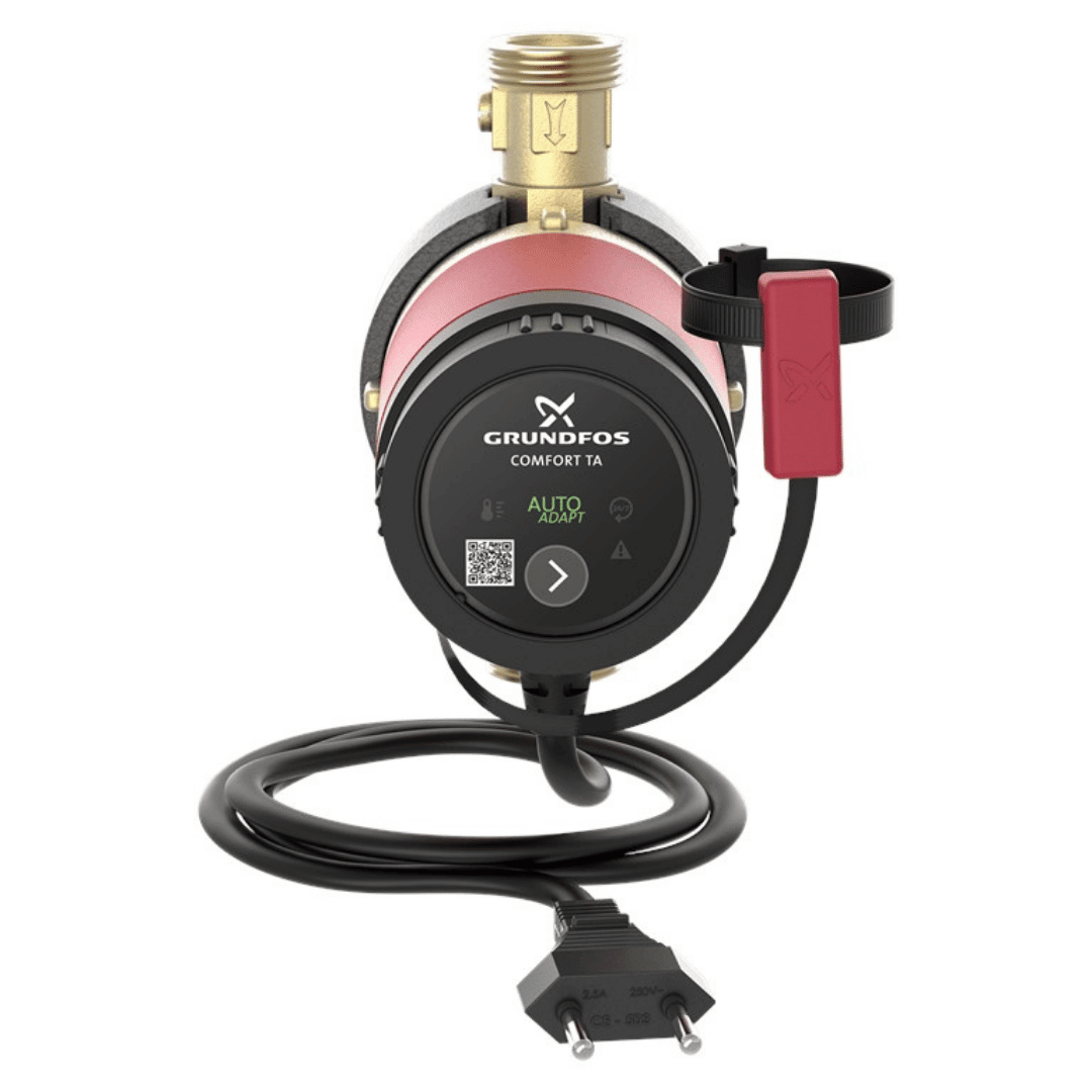 Grundfos COMFORT 15 - 14 BX TA AUTOADAPT Sıcak Kullanım Suyu Sirkülasyon Pompası – ½″ Rekorlu – 230 V - Mekanik Oda E - Ticaret - 97916749 - 