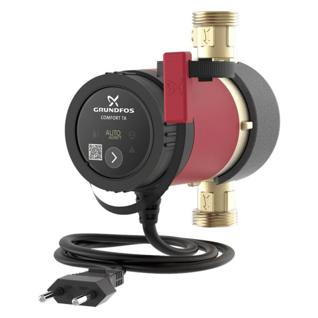 Grundfos COMFORT 15 - 14 BX TA AUTOADAPT Sıcak Kullanım Suyu Sirkülasyon Pompası – ½″ Rekorlu – 230 V - Mekanik Oda E - Ticaret - 97916749 - 
