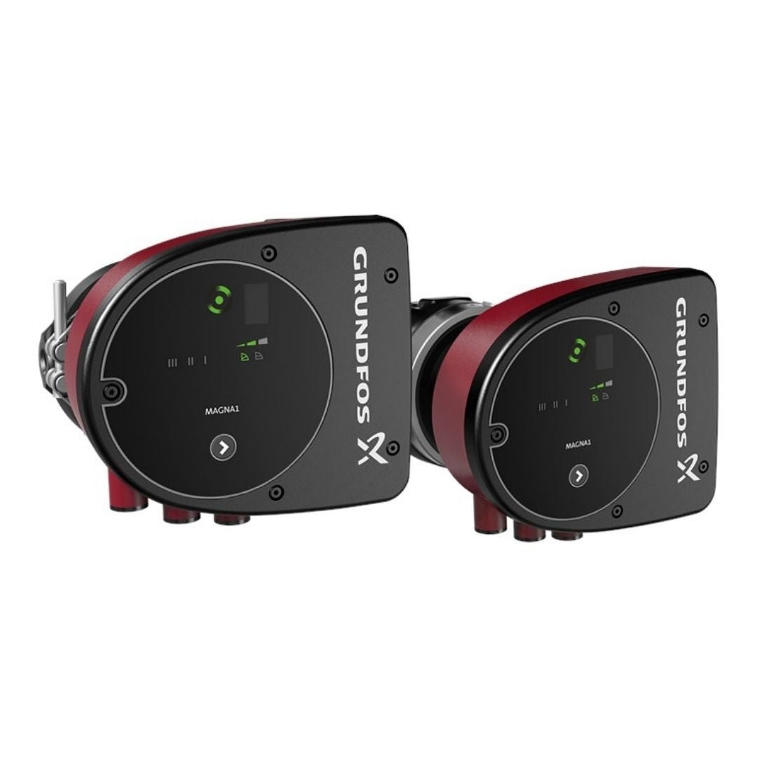 Grundfos MAGNA1 D 32-80 Çiftli Islak Rotorlu Sirkülasyon Pompası - Mekanik Oda E-Ticaret - 99221240 - 