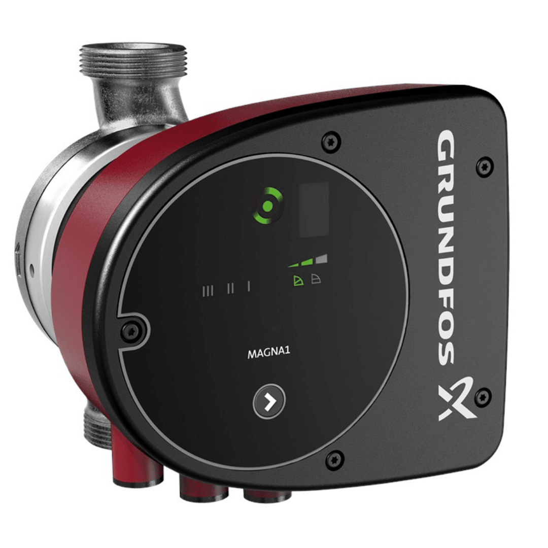 Grundfos MAGNA1 - N 25 - 60 Frekans Konvertörlü Sirkülasyon Pompası – 1½″ Rekorlu – 230 V (N - Model, 180 mm) - Mekanik Oda E - Ticaret - 99221224 - 