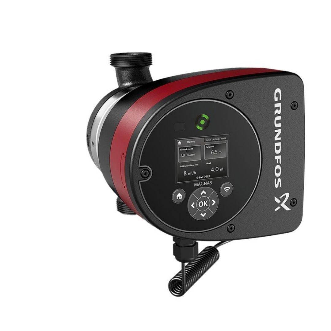 Grundfos MAGNA3 25-80 Islak Rotorlu Sirkülasyon Pompası - Mekanik Oda E-Ticaret - 97924246 - 