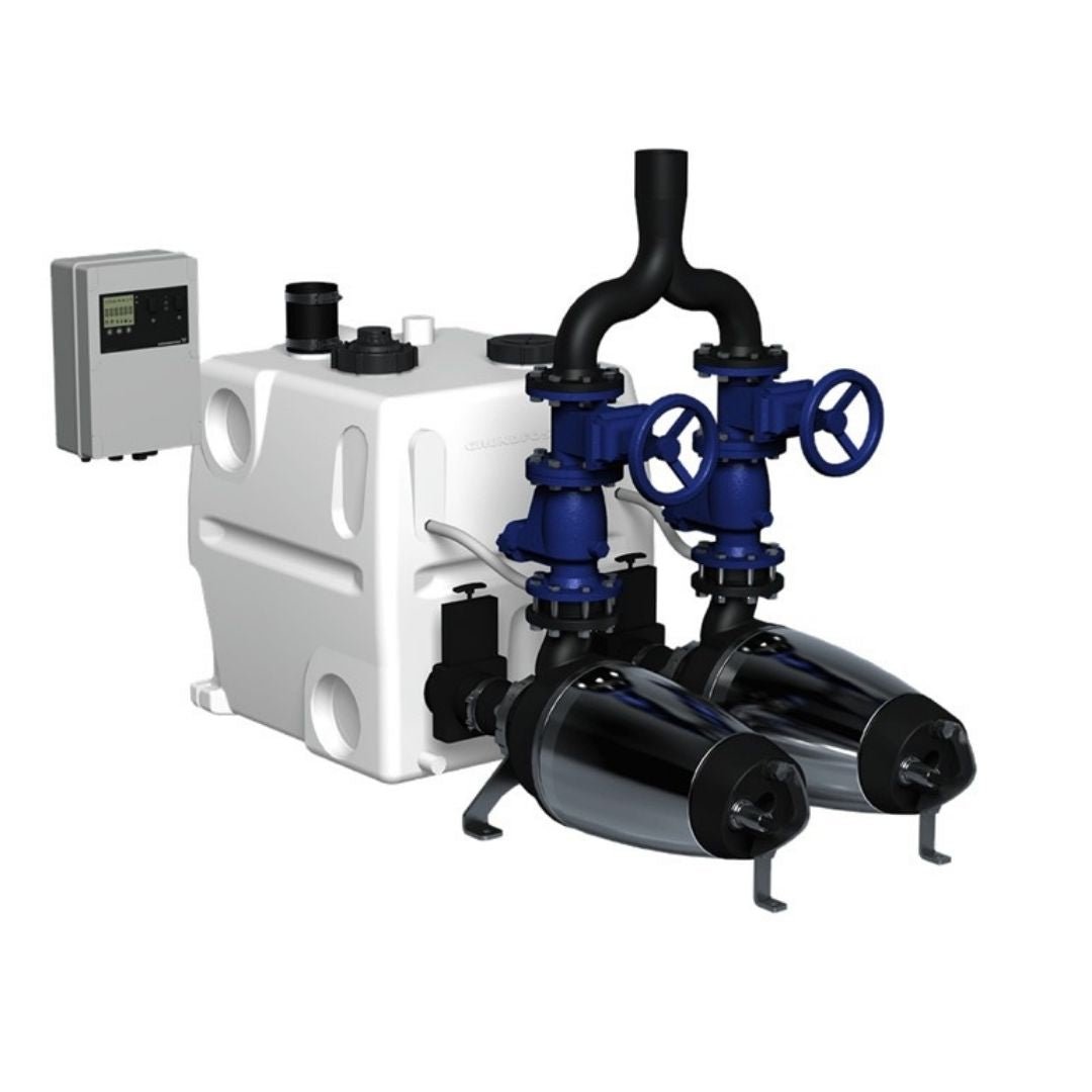 Grundfos MD1.80.80.22.4.50D /450.SE Multilift Atık Su Terfi İstasyonu - Mekanik Oda E-Ticaret - 96102282 - 