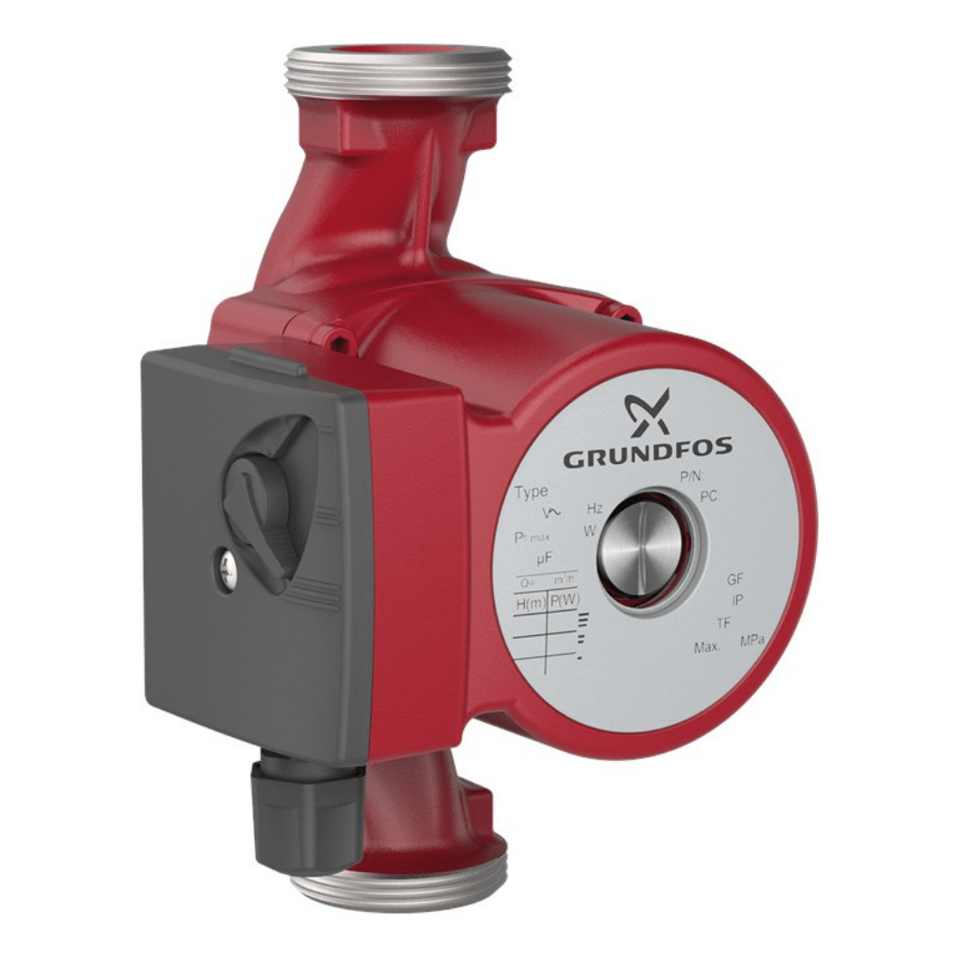 Grundfos UPS 25 - 40 N 180 Sirkülasyon Pompası – 1½″ Rekorlu – 230 V (N - Model, 180 mm) - Mekanik Oda E - Ticaret - 96913060 - 