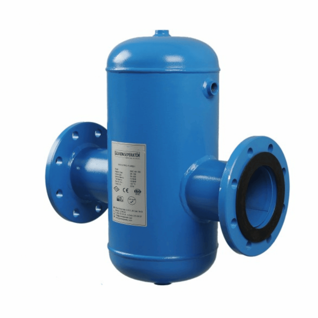 Güven Seperatör ME - HA - F - 50 Hava Ayırıcı – 44 - 70 kW, DN50, 3700, Flanşlı Bağlantı - Mekanik Oda E - Ticaret - ME-HA-F-50 - 