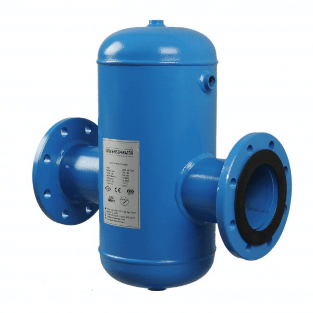 Güven Seperatör ME - HA - F - 65 Hava Ayırıcı – 71 - 140 kW, DN65, 4200, Flanşlı Bağlantı - Mekanik Oda E - Ticaret - ME-HA-F-65 - 