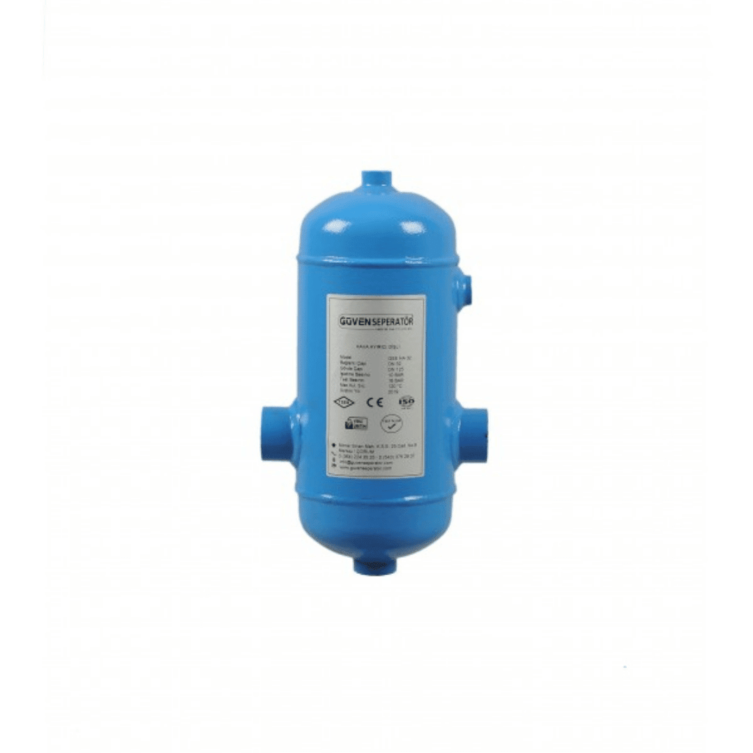 Güven Seperatör ME - HA - K - 32 Hava Ayırıcı – 21 - 29 kW, DN32, 2000, Kaynaklı/Dişli Bağlantı - Mekanik Oda E - Ticaret - ME-HA-K-32 - 