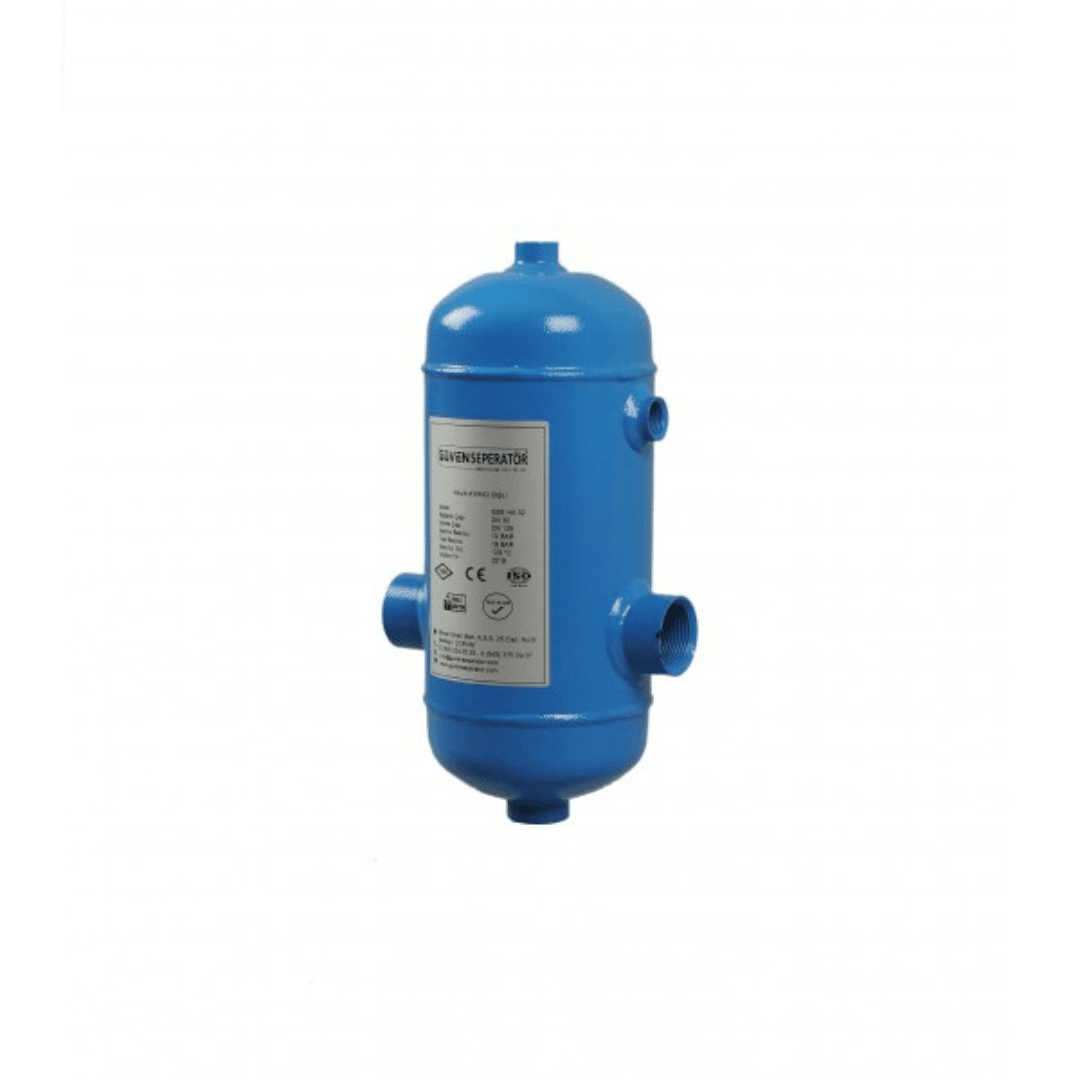 Güven Seperatör ME - HA - K - 32 Hava Ayırıcı – 21 - 29 kW, DN32, 2000, Kaynaklı/Dişli Bağlantı - Mekanik Oda E - Ticaret - ME-HA-K-32 - 