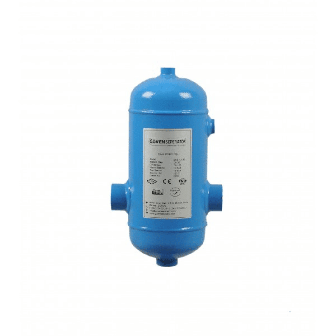 Güven Seperatör ME - HA - K - 50 Hava Ayırıcı – 44 - 70 kW, DN50, 2950, Kaynaklı/Dişli Bağlantı - Mekanik Oda E - Ticaret - ME-HA-K-50 - 