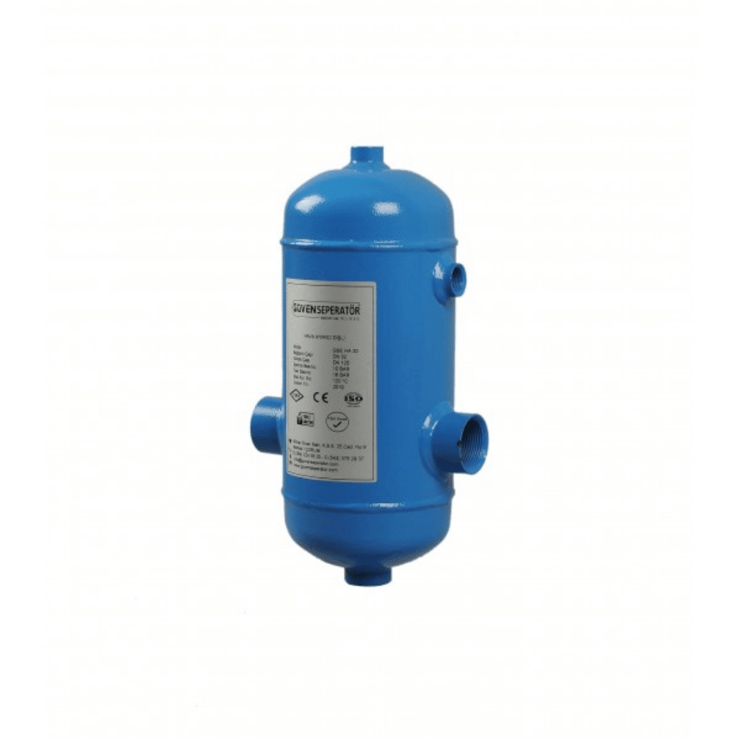 Güven Seperatör ME - HA - K - 50 Hava Ayırıcı – 44 - 70 kW, DN50, 2950, Kaynaklı/Dişli Bağlantı - Mekanik Oda E - Ticaret - ME-HA-K-50 - 