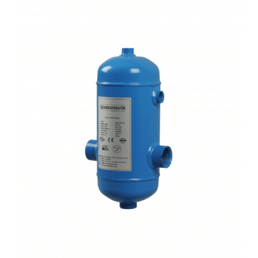 Güven Seperatör ME - HA - K - 65 Hava Ayırıcı – 71 - 140 kW, DN65, 3000, Kaynaklı/Dişli Bağlantı - Mekanik Oda E - Ticaret - ME-HA-K-65 - 