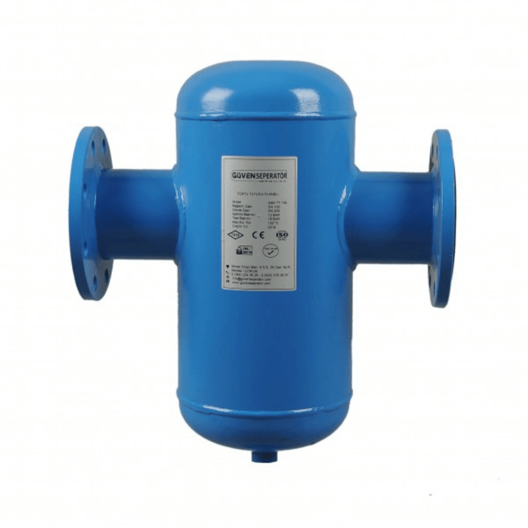 Güven Seperatör ME - TA - F - 125 Tortu Ayırıcı – 351 - 550 kW, DN125, 8250, Flanşlı Bağlantı - Mekanik Oda E - Ticaret - ME-TA-F-125 - 